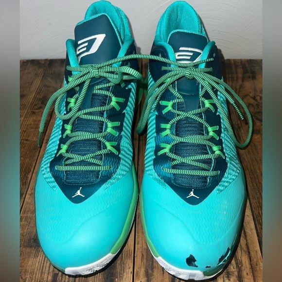 Jordan CP3 VIII Blue 2014 Basketball Shoes Sneakers Low-Top Size 11 684855-413 main image 4